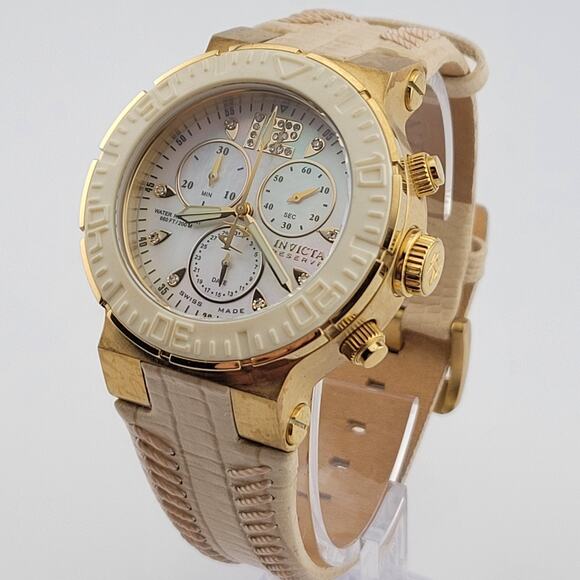 INVICTA 10730 RESERVE OCEAN REEF LADY 24 Certified DIAMONDs Flame Fusion WATCH main image 11